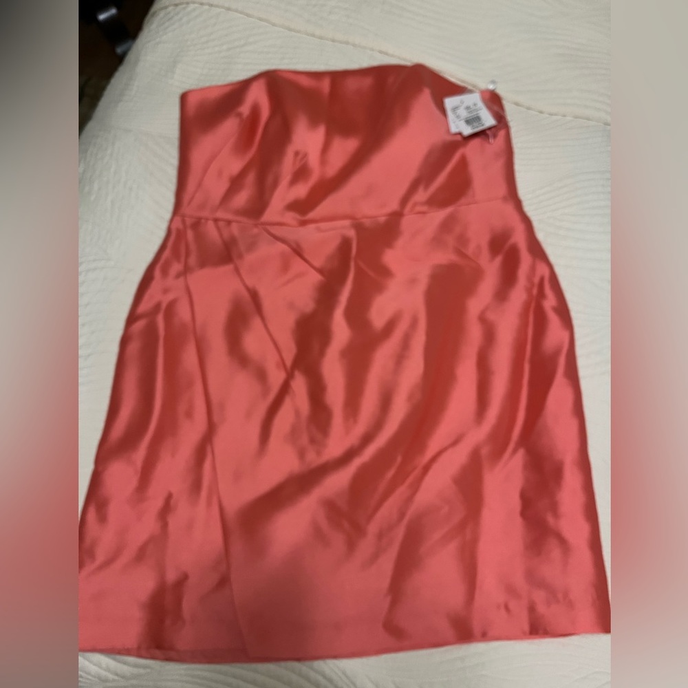 NEW Coral colored cocktail dress